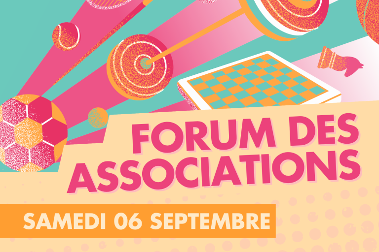 Affiche du forum des associations 2025