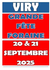 Affiche pour la vogue
