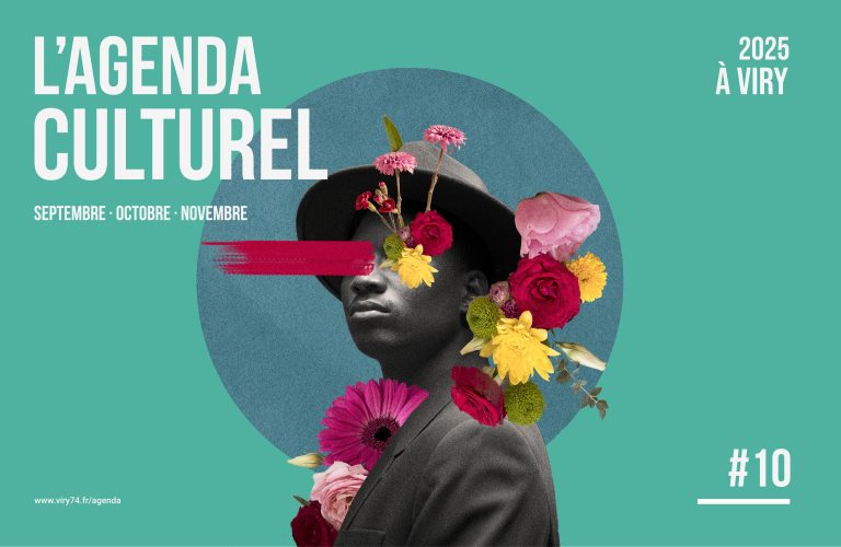 Visuel de la page de couverture de l'agenda culturel pour la période de septembre à novembre 2025.
