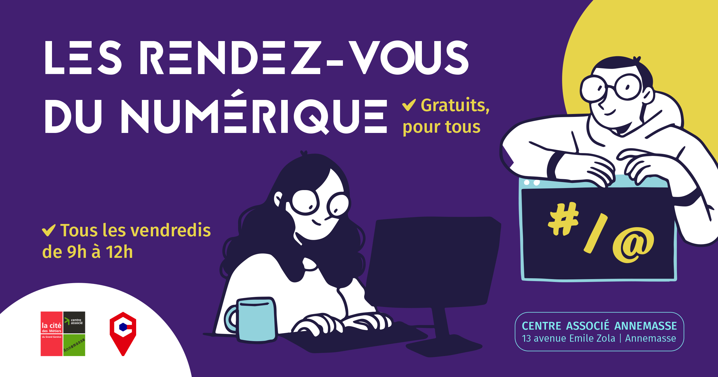 Visuel des rendez-vous du numérique.