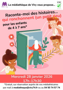 Visuel de l'animation raconte-moi des histoires