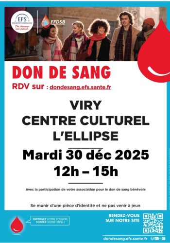 Affiche du Don de Sang