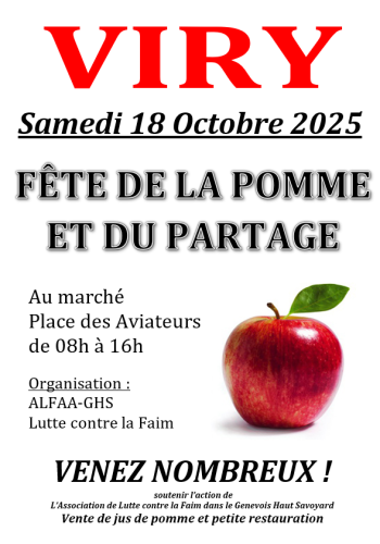 Visuel de la fête de la pomme