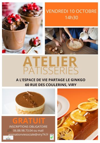 Visuel de l'affiche de l'atelier cuisine