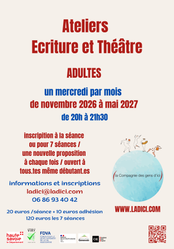 affiche_ateliers adultes_Viry_ 2026_27